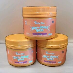 Zesty Paws for Dogs Mobility Hip And Joint All Ages Bacon Flavor Bundle Of 3